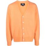 Stüssy, Orange Pullover - True to Size Orange, Herren, Größe: M