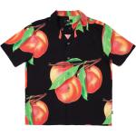 Stüssy Peach Pattern Hemd Schwarz - 1110159 S