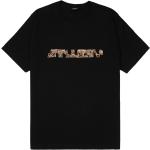 Schwarze Stüssy T-Shirts für Herren Größe XS 