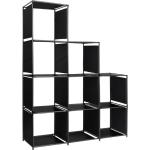 Reduzierte Schwarze Bücherregale Breite 100-150cm, Höhe 150-200cm, Tiefe 0-50cm 