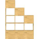 Pickawood Holzregale lackiert aus Massivholz mit Schublade Breite 100-150cm, Höhe 100-150cm, Tiefe 0-50cm 