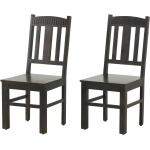 Bunte Höffner Stuhl-Serie aus Holz Breite 0-50cm, Höhe 100-150cm, Tiefe 0-50cm 2-teilig 