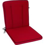 Reduzierte Rote Gesteppte Sesselauflagen Niedriglehner 