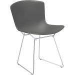 Stuhl Bertoia Plastic Side Chair Gestell verchromt (mittelgrau)