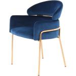 Silberne Moderne Kayoom Designer Stühle aus Metall gepolstert 