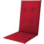Rote Stuhlauflagen aus Polyester 