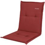 Rote Stuhlauflagen aus Polyester 