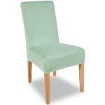 Grüne Moderne Stuhlhussen aus Baumwolle 
