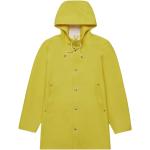 Reduzierte Gelbe Wasserdichte Stutterheim Raincoats Regenjacken aus Baumwolle für Herren Größe XS 