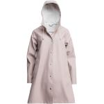 Taupefarbene Wasserdichte Stutterheim Raincoats Regenmäntel aus PVC für Damen 
