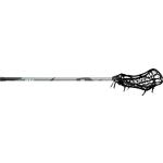 STX Lacrosse Women's Fortress 300 Complete Stick with Head, Handle & Strung, Black/Grey