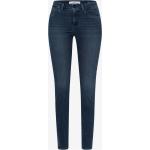 Blaue Brax Skinny Jeans aus Denim für Damen 