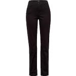 Reduzierte Schwarze Brax Carola 5-Pocket Jeans aus Denim für Damen Weite 38 