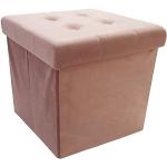 Reduzierte Pinke Sitzhocker aus Holz mit Stauraum Breite 0-50cm, Höhe 0-50cm, Tiefe 0-50cm 