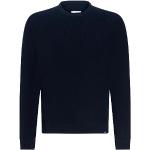 Marineblaue Brax Feel Good Rundhals-Ausschnitt Rundhals-Pullover aus Baumwollmischung für Herren Größe 4 XL 