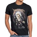 Schwarze Style3 Game of Thrones Daenerys Targaryen T-Shirts aus Baumwolle für Herren Größe XXL 