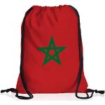 style3 Marokko Turnbeutel Rucksack Tasche Morocco Flagge WM EM Sport Beutel Festival Fahne Uni Schule Bunt