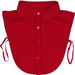 Rote Unifarbene Elegante Ärmellose styleBREAKER Festliche Blusen aus Spitze für Damen Einheitsgröße 