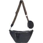 Schwarze Rautenmuster styleBREAKER Handtaschen Sets mit Reißverschluss aus Stoff für Herren klein 