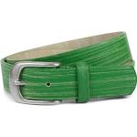 Grüne Unifarbene Vintage Herrengürtel Länge 90 