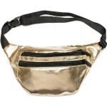 Goldene styleBREAKER Damenbauchtaschen & Damenhüfttaschen mit Reißverschluss aus Kunstfaser Klein 