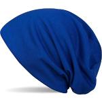 styleBREAKER Klassische Slouch Beanie Mütze, leicht und weich, Longbeanie, Unisex 04024018, Farbe:Royalblau
