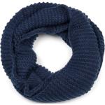 Dunkelblaue Unifarbene styleBREAKER Schlauchschals & Loop-Schals maschinenwaschbar für den für den Winter 