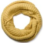 Senfgelbe Unifarbene styleBREAKER Schlauchschals & Loop-Schals für Damen Einheitsgröße für den für den Winter 