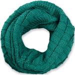 Petrolfarbene Karo styleBREAKER Schlauchschals & Loop-Schals für Damen Einheitsgröße für den für den Winter 