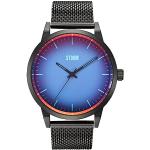 Blaue 3 Bar wasserdichte Wasserdichte STORM Watches Herrenarmbanduhren aus Edelstahl mit Mineralglas-Uhrenglas 