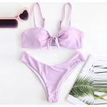 Violette Sexy Push-Up Badeanzüge für Damen für den für den Sommer 