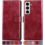 Reduzierte Rote Samsung Galaxy S22 Hüllen Art: Flip Cases mit Bildern mit RFID-Schutz 