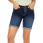 Blaue Sublevel Jeans-Bermudas aus Denim für Damen Größe XL für den für den Sommer 