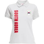 Südkorea South Korea Damen Trikot Fanshirt Polo-Shirt WM 2018 Name Nummer