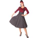 SugarShock Valentina Tartan Petticoat Hosenträger Teller Rock, Größe:M, Farbe:schwarz Oliv