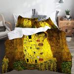 Batik Jugendstil Gustav Klimt Bettwäsche Sets & Bettwäsche Garnituren 135x200 