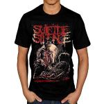 Suicide Silence Grave T-Shirt Deathcore Rock Metal Band Black L