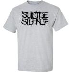 Suicide Silence Splash Logo T-Shirt für Herren Damen Unisex Kurzarm X-Large