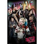 Suicide Squad - In Squad we Trust - Retro Druck Plakat Film Poster - Größe 61x91,5 cm