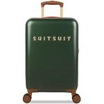 SUITSUIT - Damen Handgepäck Koffer- Fab Seventies Classic Kollektion - Grüner Handgepäck Trolley (Beetle Green) - 55 cm