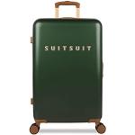 SUITSUIT - Damen Reisekoffer - Fab Seventies Classic Kollektion – Mittelgroßer Grüner Trolley (Beetle Green) - 66 cm