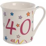 suki 40 Happy Birthday to you 40. feines Porzellan Tasse in Geschenkbox