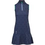 Reduzierte Dunkelblaue Ralph Lauren RLX Mini Stehkragen Minikleider & kurze Kleider mit Reißverschluss aus Polyester enganliegend für Damen Größe XS 