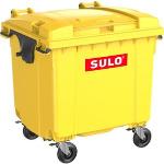 Gelbe Sulo Kunststoffmülltonnen 1001l - 3000l mit Rollen 