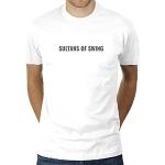 Sultans of Swing - Herren T-Shirt von KaterLikoli, Gr. S, Weiß