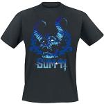 Sum 41 Blue Demon Männer T-Shirt schwarz M 100% Baumwolle Band-Merch, Bands