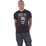 Sum 41 Grinning Skull T-Shirt schwarz M