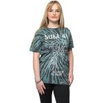 Sum 41 Unisex Sum41 Reaper Green Dip-Dye T-Shirt, XXL