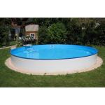 Summer Fun Stahlwand Pool Einbau-und Aufstellbecken rund Ø 350 cm x 150 cm