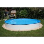 Summer Fun Runde Stahlwandpools & Frame Pools aus Kunststoff mit Sandfilter 